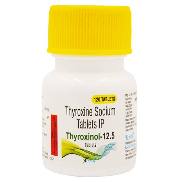 Thyroxinol 12.5 Tablet 120 No's