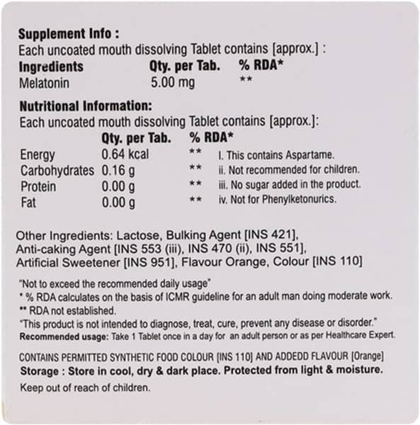 Lamrest 5mg Strip Of 15 Tablets