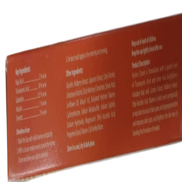 Kojimic Tube Of 20gm Skin Lightening Cream