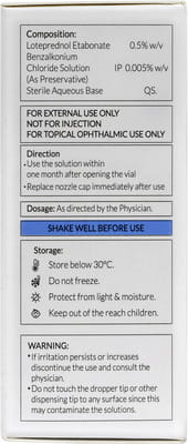 Lotik Bottle Of 5ml Eye Drops