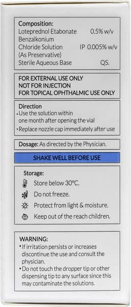 Lotik Bottle Of 5ml Eye Drops