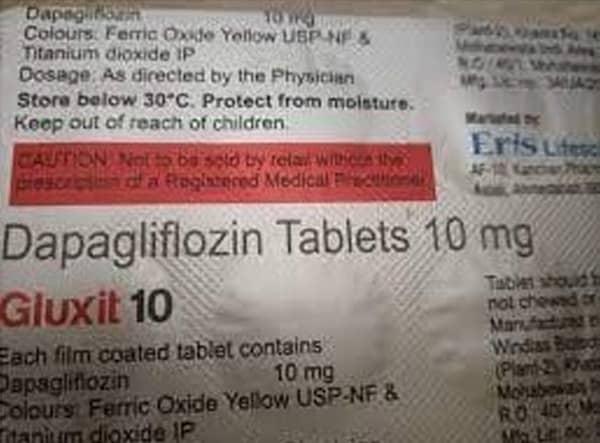 Gluxit M 10mg Forte Strip Of 10 Tablets