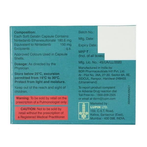 Idofnib 150Mg Strip Of 10 Softgel Capsules