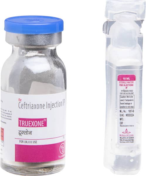 Truexone 1000mg Dry Vial Of 1gm Powder For Injection