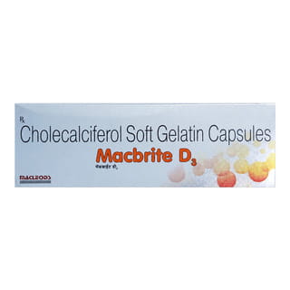 Macbrite D3 60K Strip Of 8 Softgel Capsules