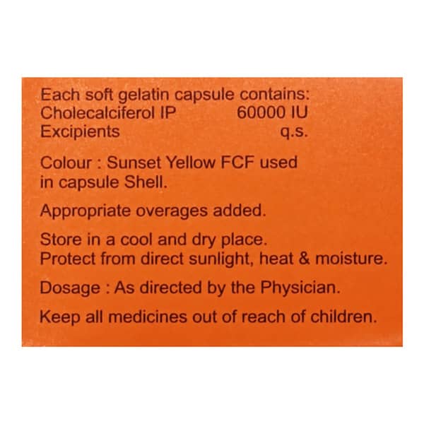 Macbrite D3 60K Strip Of 8 Softgel Capsules