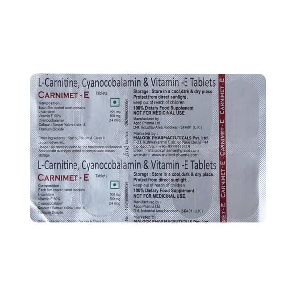 Carnimet-E Tablet
