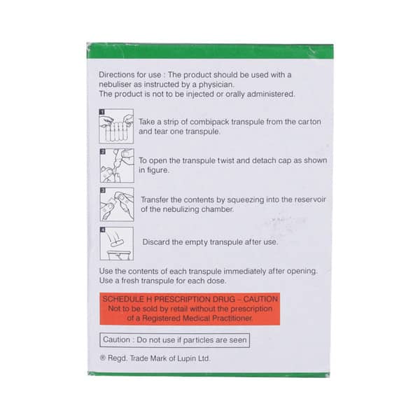 Salbair Neb 0.31mg 2.5ml Packet Of 5 Transpules