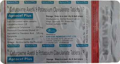 Aptocef Plus Strip Of 10 Tablets