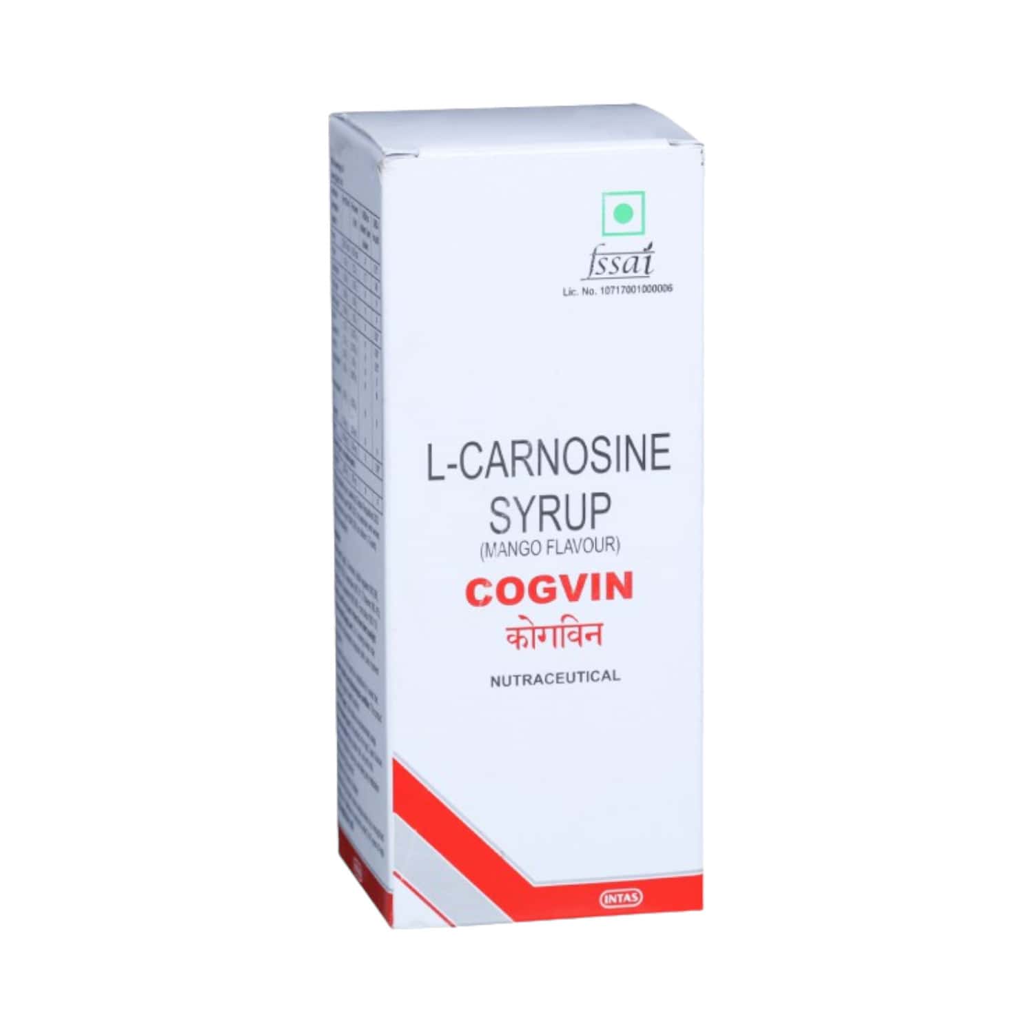 Cogvin 100 MG/5ML Syrup (200): Uses, Side Effects, Price & Dosage ...