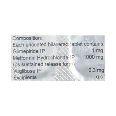 Glimisave Mv F 1.3mg Strip Of 15 Tablets