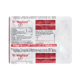 Trivoglizar 0.3/2 Mg Strip Of 10 Tablets