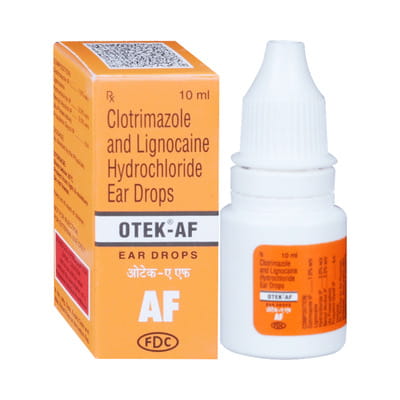 Otek Af Bottle Of 10ml Ear Drops