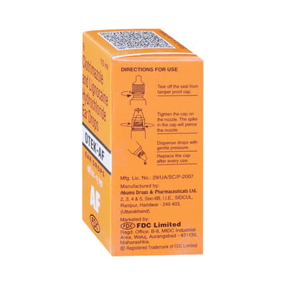 Otek Af Bottle Of 10ml Ear Drops