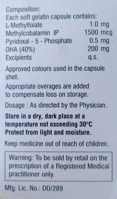 Fol D Strip Of 10 Capsules