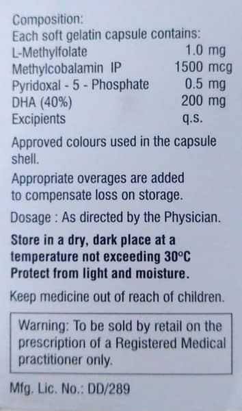 Fol D Strip Of 10 Softgel Capsules