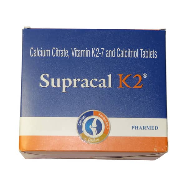 Supracal K2 Strip Of 15 Tabets