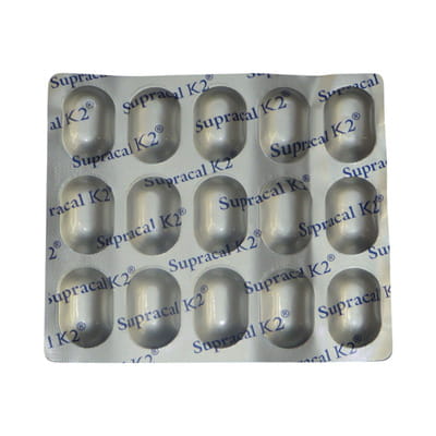 Supracal K2 Strip Of 15 Tabets