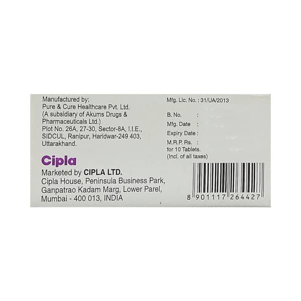 Ivabeat Od 10mg Strip Of 10 Tablets