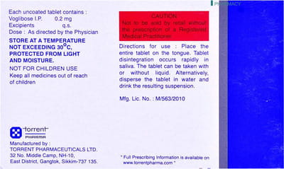 Voglitor Md 0.2mg Strip Of 15 Tablets