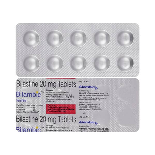 Bilambic 20mg Strip Of 10 Tablets