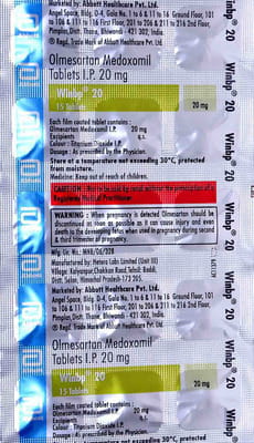 Winbp 20mg Strip Of 15 Tablets