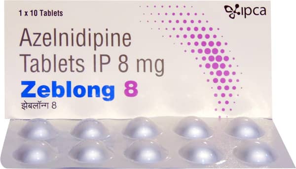 Zeblong 8mg Strip Of 10 Tablets