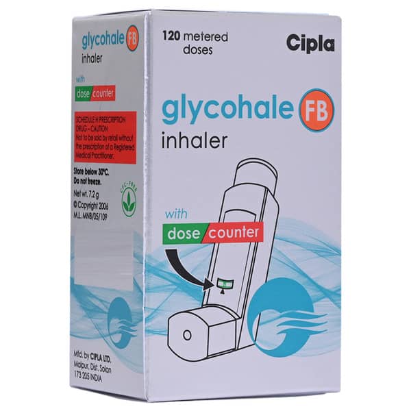 Glycohale Fb Cfc Free Box Of 120 Metered Dose Inhaler