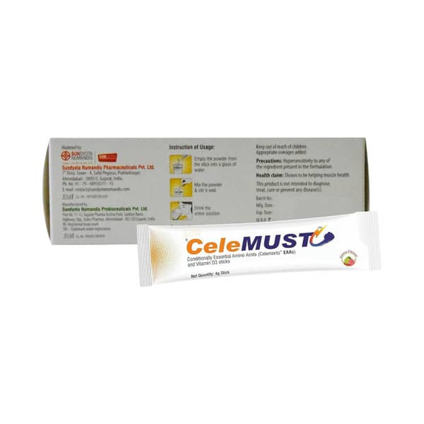 Sdn Celemust Guava Flavour Sugar Free Packet Of 4Gm Sticks