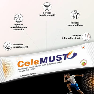 Sdn Celemust Guava Flavour Sugar Free Packet Of 4gm Sticks