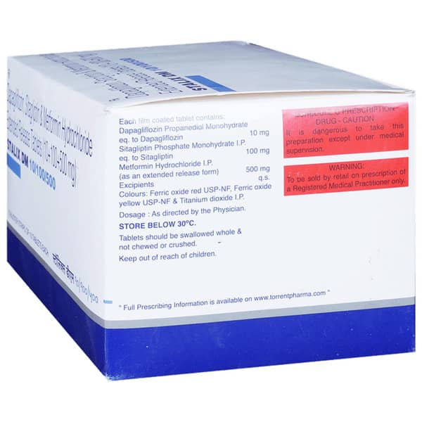 Stalix Dm 10/100/500mg Strip Of 10 Tablets