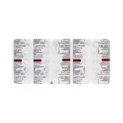 Alsita 50mg Strip Of 10 Tablets