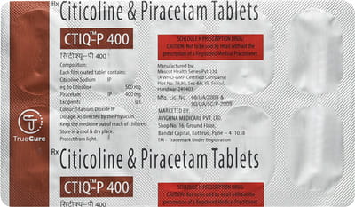 Ctiq P 400mg Strip Of 10 Tablets
