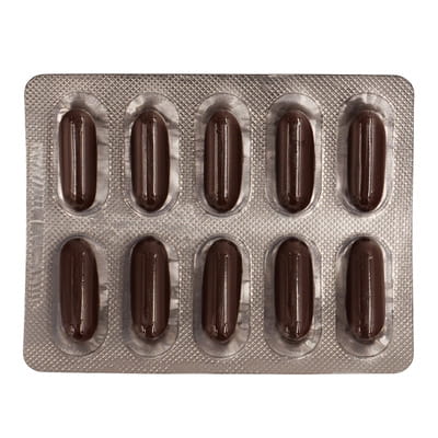 Eliocal Fort Strip Of 10 Softgel Capsules
