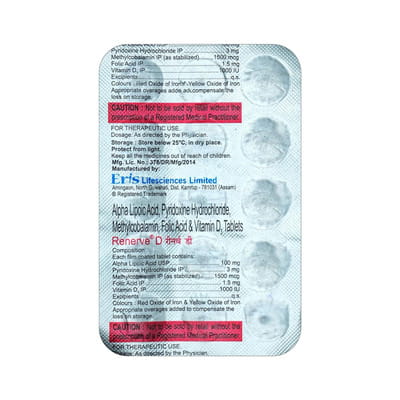 Renerve D Strip Of 15 Tablets