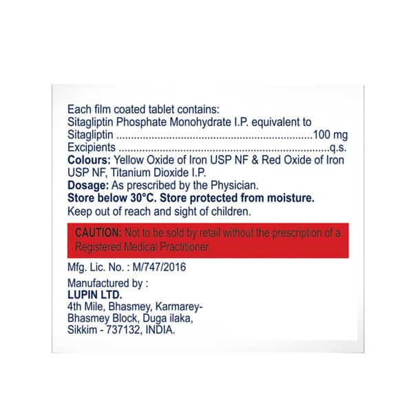 Sitabend 100mg Strip Of 10 Tablets