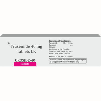 Oroside 40mg Strip Of 10 Tablets