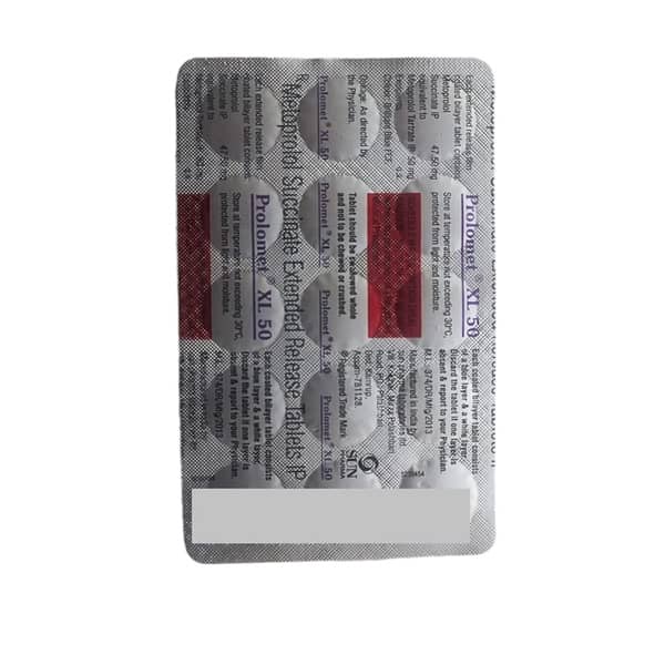Prolomet Xl 50mg Strip Of 15 Tablets