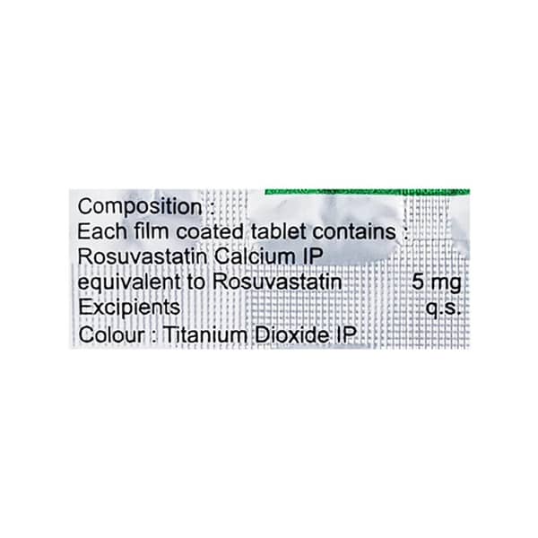 Rosufit 5mg Strip Of 20 Tablets