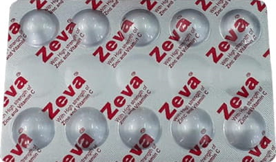 Zeva Strip Of 15 Tablets
