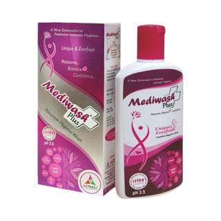 Mediwash Plus Bottle Of 100ml Feminine Hygiene Wash