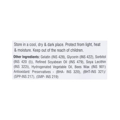 Defrag Strip Of 10 Softgel Capsules