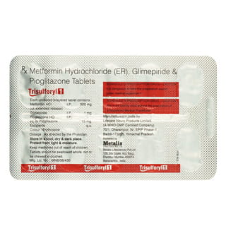 Trisulforyl 1Mg Strip Of 10 Tablets