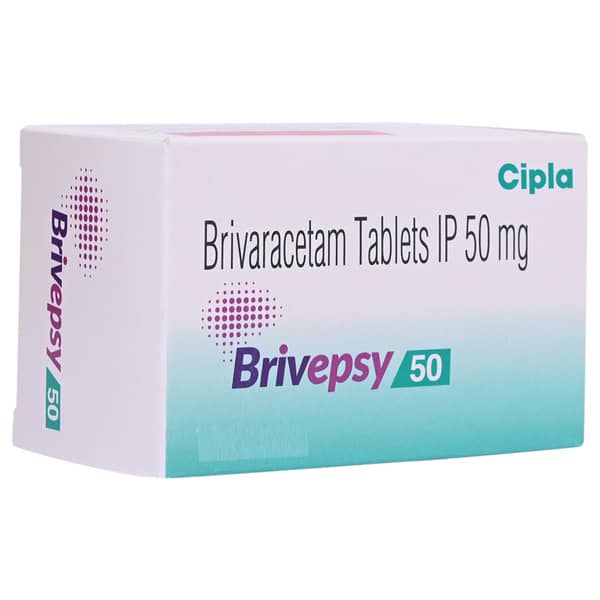 Brivepsy 50mg Strip Of 10 Tablets