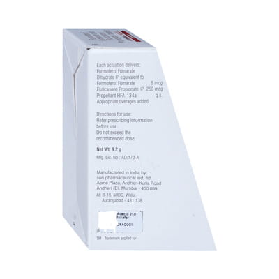 Avessa 250 Inhaler 19 Ml