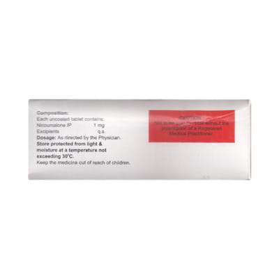 Nicomnol 1mg Strip Of 10 Tablets