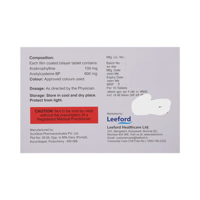 Broncofil N Strip Of 10 Tablets