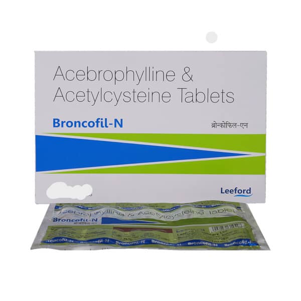 Broncofil N Strip Of 10 Tablets
