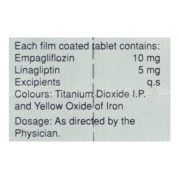 Xilingio 10/5Mg Strip Of 10 Tablets