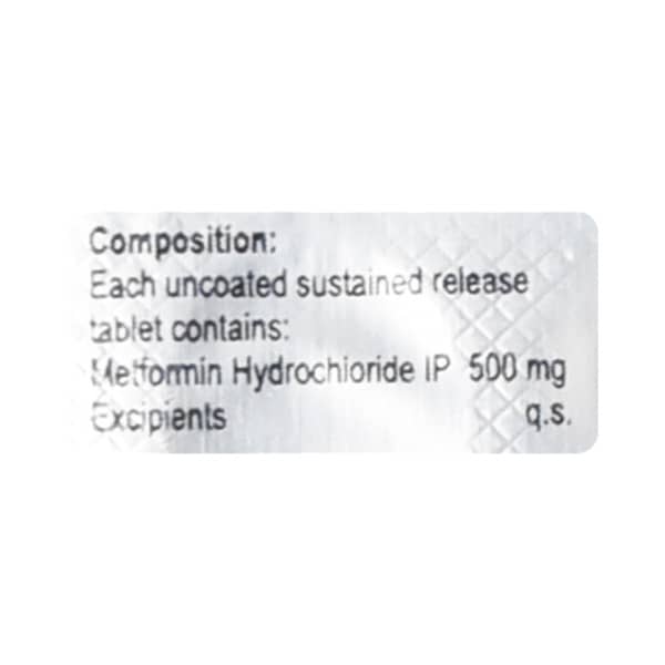 Ismet Sr 500Mg Strip Of 15 Tablets